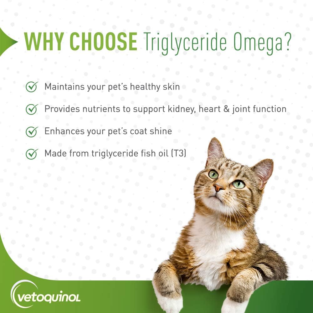 Omega Breeding Omega-3 Fish Oil for Dogs | Vetoquinol Triglyceride