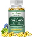 Oil of Oregano with Black Seed Oil Softgels, High Absorption Organic Oregano Oil Capsules for Immune Support Digestive Health Antioxidant, Concentrated Carvacrol & Thymoquinone, Vegan, 2 Month Supply