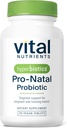 Hyperbiotics Vital Nutrients Pro-Natal Prenatal Probiotics for Women | Support for Occasional Nausea, Bloating, and Gas | Vegan Pregnancy Probiotic for Women | Gluten, Dairy, Soy Free | 30 Tablets