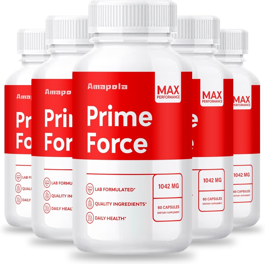 Prime Force Capsules - Prime Force Advanced Capsules (5 Pack, 300 Capsules)
