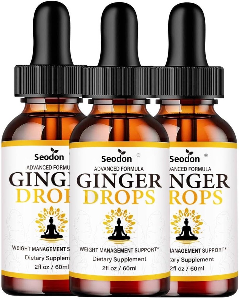 Ginger Drops - GingerSlim Drops Reviews, 3 Bottles for 3 Months