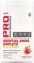 GNC Pro Performance Essential Amino Complete Plus Energy - Raspberry Iced Tea | 5g BCAA, 5g EAA Plus Energy Blend and Electrolyte Complex | 30 Servings