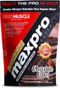 Max Muscle Maxpro Elite Whey Protein Powder | 30g Protein | 0g Sugar | 6.6g BCAAs | Micellar Casein Cold Filtered Whey Isolate Protein | Promotes Muscle Growth & Recovery (Chocolate Cake, 4lb)