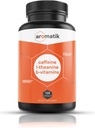 Caffeine L-Theanine Focus Supplement | Caffeine (100 mg) + L-Theanine (200 mg) + B Vitamins | Energy Focus Cognition | USA Made at FDA Registered Facility | Vegan Capsules | 120 Servings