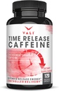 VALI Time Release Caffeine 100mg Pills - Smart Slow Release for Extended Energy & Focus. Advanced Nootropic Supplement. Brain Booster for Active Performance, Alertness & Clarity. 120 Veggie Capsules