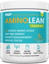 RSP NUTRITION AminoLean Natural Pre Workout Powder, Sucralose Free Amino Energy with No Artificial Dyes, Vegan BCAAs and Weight Management, Pineapple Coconut, 25 Serv