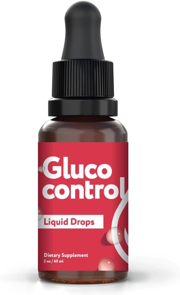 (1 Pack) (1pack) GlucoControl Liquid Drops, GlucoControl, GlucoControl Support, GlucoControl All Natural Premium Formula, GlucoControl Reviews, 30 Capsules for 1 Month