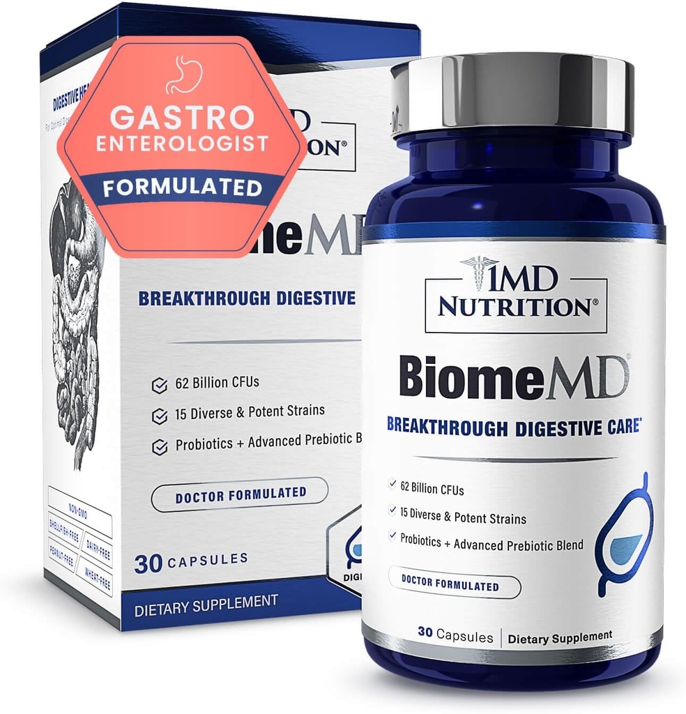 BiomeMD Probiotics - Digestive & Immune Health