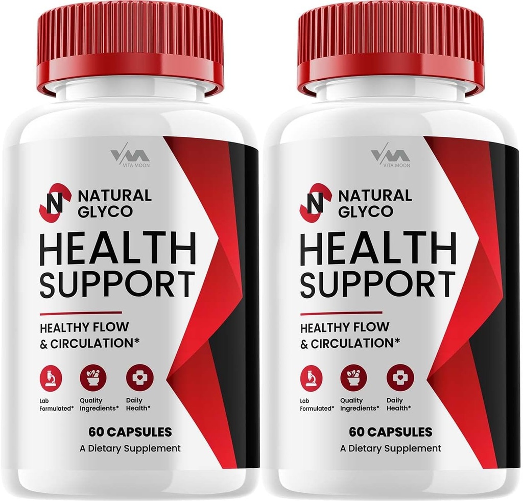 Natural Glyco Supplement - 120 Capsules (2 Pack)
