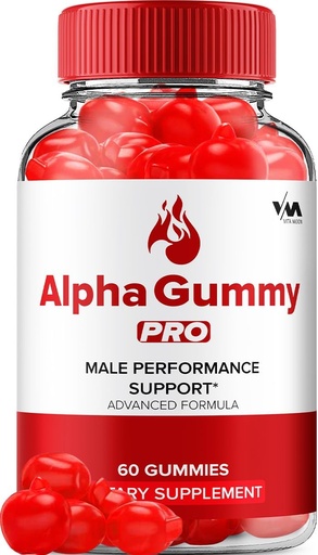 (1 Pack) Alpha Gummy Pro Gummies, AlphaGummy Pro Supplement All Natural Gummys, AlphaGummyPro Advanced Formula, 60 Gummies