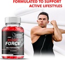 Beast Force Maximum Strength Performance Gummies BeastForce Gummy Supplement, Beast Force Maximum Strength Advanced 1000MG Multivitamin Support Supplement, Beast Force Gomitas (60 Gummies)