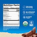 Nutricost Organic Whey Protein Concentrate, Double Chocolate Flavored, (2LBS) - Gluten-Free, Non-GMO