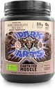 Earth Fed Muscle Dark Arts Grass Fed Whey Protein Powder Isolate, Dark Chocolate Protein Powder Sea Salt, Non-GMO, Hormone, Soy & Gluten Free, 2lb, 26 Servings (32 oz)