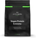 Protein Works - Vegan Protein Extreme | High Protein Powder | Plant Based Shake | Chocolate Fudge Brownie | 2.20 Pounds