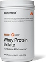 Momentous Essential Grass-Fed Whey Protein Powder - 20 g Whey Isolate Protein - NSF Certified for Sport® - Gluten-Free - 24 Servings for Essential Everyday Use - Chocolate - Package May Vary