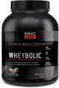GNC AMP Wheybolic Clinically Proven Protein Powder, 40g Whey Protein, BCAA, Leucine, Increases Muscle Strength, Muscle Building, 3rd Party Tested, Gluten Free, Chocolate Mint, 25 Servings