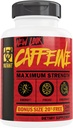 Mutant Caffeine Pills – Pharmaceutical-Grade Pure Caffeine Supplement for Boosting Energy, Focus, Mental Alertness, Performance, & Endurance – Reduces Fatigue & Restores Wakefulness – 240 Tablets