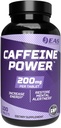 Caffeine Power 200mg | Caffeine Pills Supplement | Increase Energy & Restore Mental Alertness | Gluten Free, Non GMO, Vegetarian Friendly | 100 Tablets