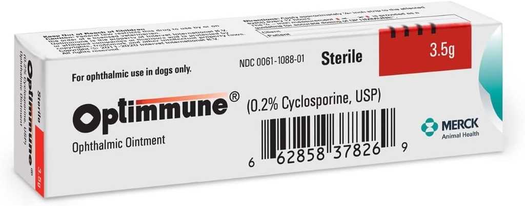 Optimmune Ophthalmic Ointment for Dogs - 3.5gm